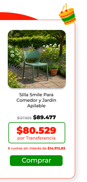 silla jardin